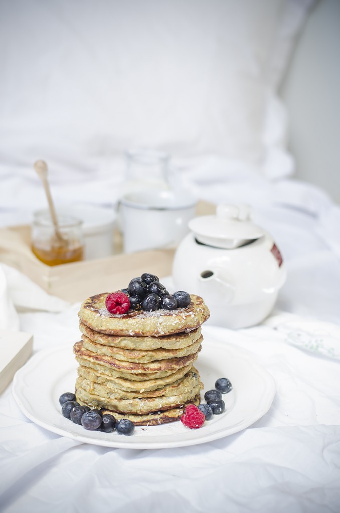 Pancakes Con Banana E Cocco Senza Farina E Senza Zucchero (light, Low ...