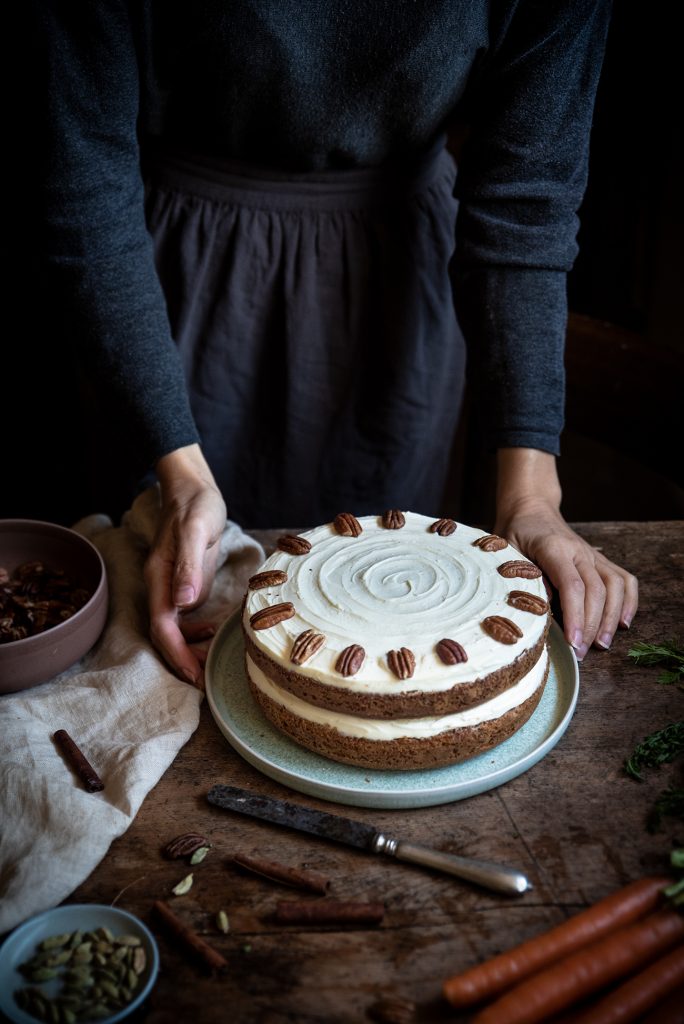 Torta Di Carote Carrot Cake Frames Of Sugar Fotogrammi Di Zucchero